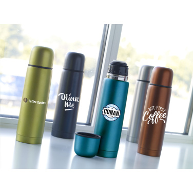 Logotrade promotional product picture of: Frosted Bottle 500 ml thermo bottle