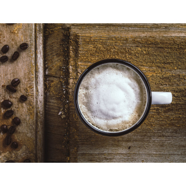 Logotrade promotional gift picture of: Retro Enamel Mug 350 ml