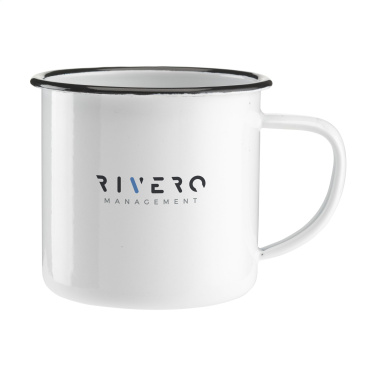 Logotrade corporate gifts photo of: Retro Enamel Mug 350 ml