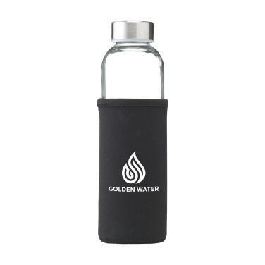 Logo trade promotional product photo of: Senga Glass 500 ml drinking bottle