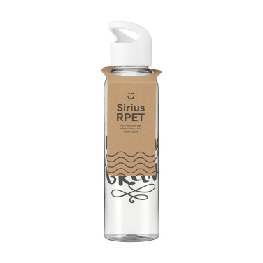 Logo trade promotional giveaways image of: Sirius GRS RPET 650 ml drinking bottle