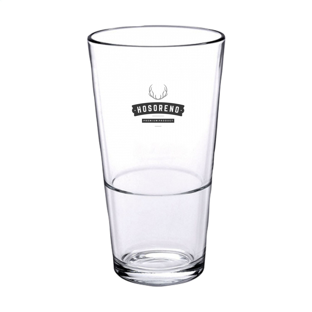 Logo trade promotional giveaway photo of: Beer Glass Stackable 340 ml