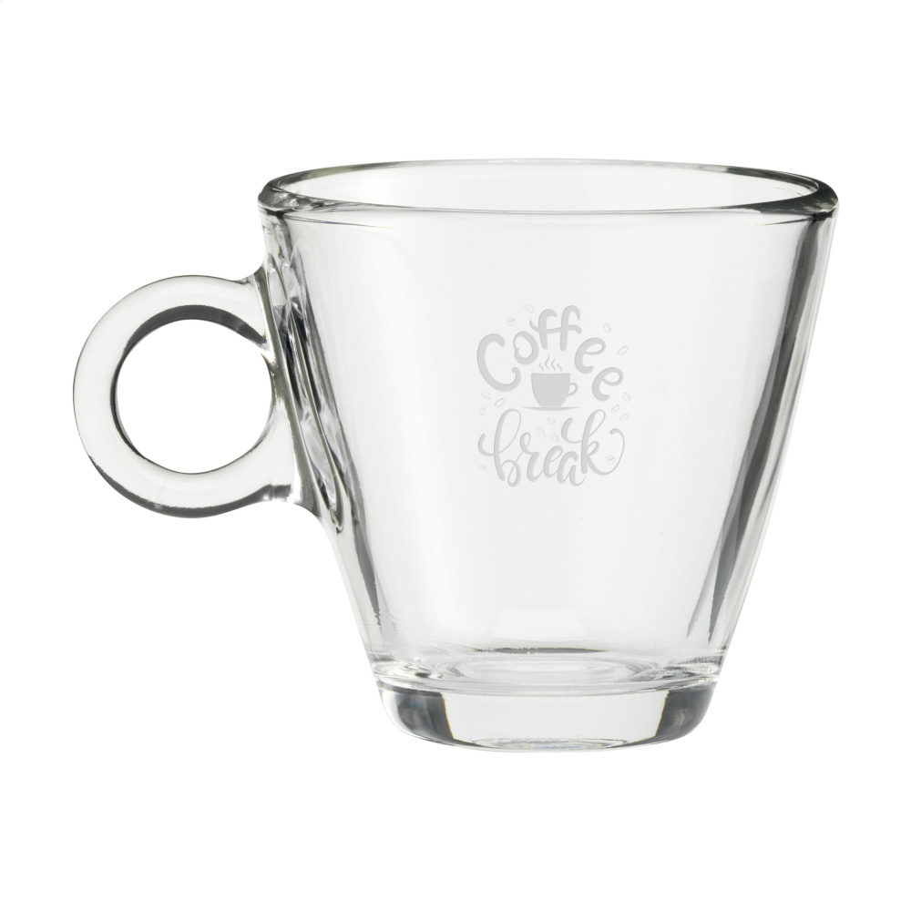 Logotrade business gift image of: Lugano Coffee Glass 230 ml