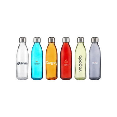 Logotrade promotional items photo of: Topflask Glass 650 ml drinking bottle