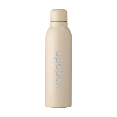 Logotrade business gift image of: Helios RCS Recycled Steel Bottle 470 ml