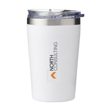 Logo trade corporate gifts image of: Re-Steel RCS Recycled Coffee Mug 380 ml thermo cup