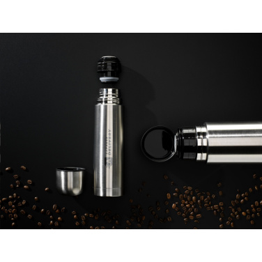Logo trade promotional giveaway photo of: Thermotop Midi RCS Recycled Steel 500 ml thermo bottle