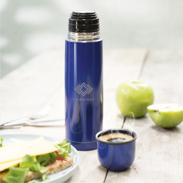 Logo trade promotional product photo of: ThermoColour RCS Recycled Steel 500 ml thermo bottle