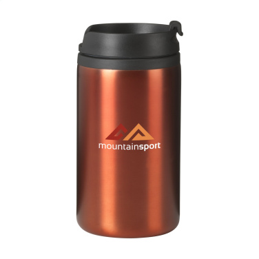 Logo trade advertising products image of: Thermo Can RCS Recycled Steel 300 ml thermo cup