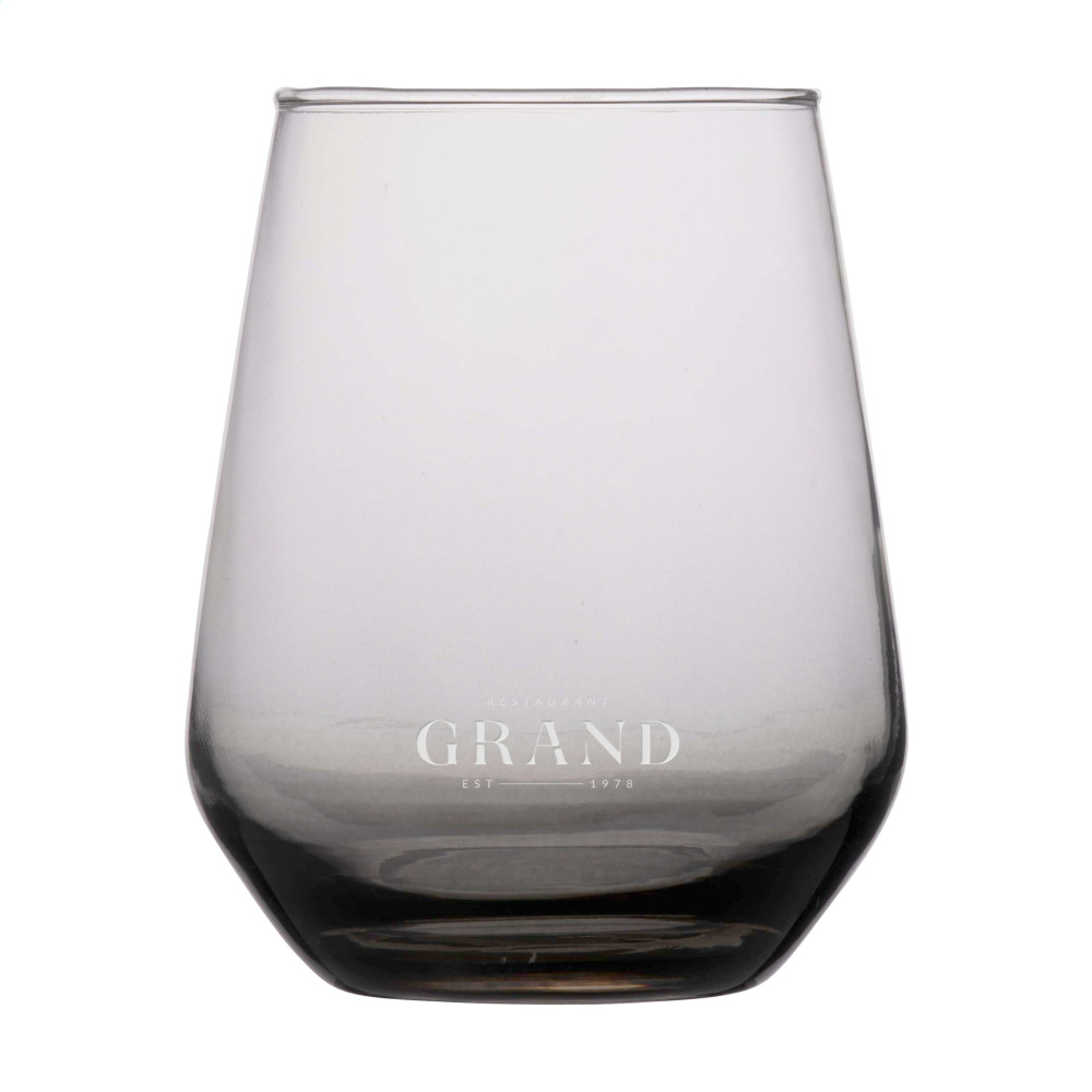 Logotrade business gift image of: Smokey Water Glass 450 ml