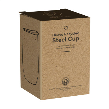 Logotrade promotional items photo of: Huevo RCS Recycled Steel Cup 350 ml thermo cup