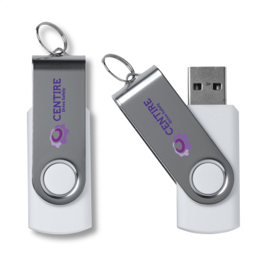 Logo trade promotional gift photo of: USB Twist from stock 4 GB