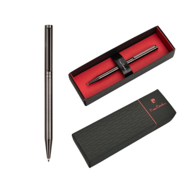 Logo trade promotional giveaway photo of: Metal ballpoint pen DOMINIQUE Pierre Cardin