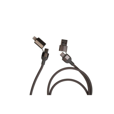 Logotrade promotional giveaway picture of: Charging cable with data transfer DONNES Pierre Cardin