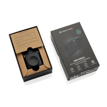 Logotrade promotional merchandise picture of: Urban Vitamin San Diego RCS rplastic 20W PD powerbank