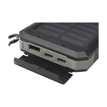 Logotrade promotional item picture of: Trail RCS Solar Charger Compass 8000