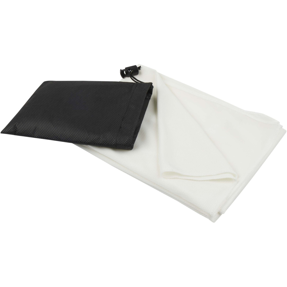 Logotrade promotional giveaway picture of: Lucas RPET sport towel 50x100 cm