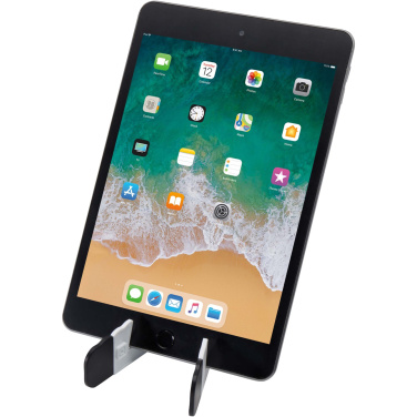 Logotrade promotional items photo of: Buna recycled plastic foldable tablet and phone stand