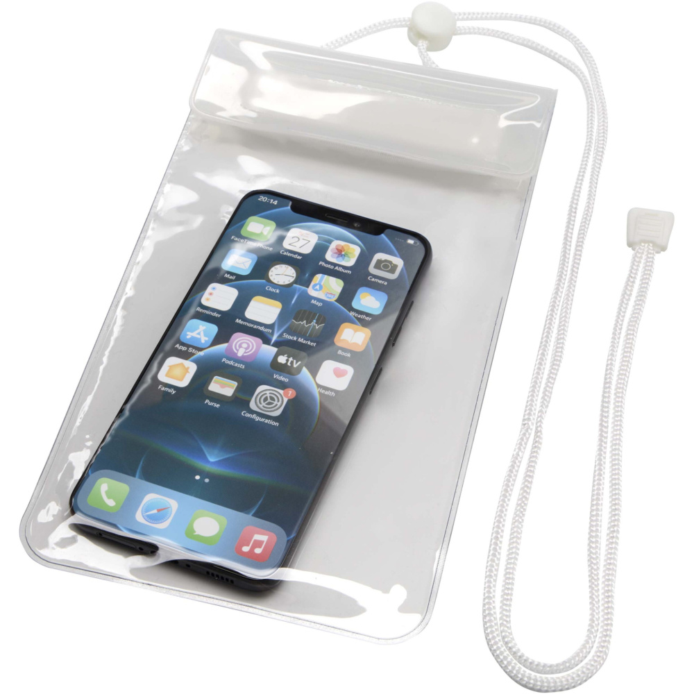 Logotrade promotional item image of: Dombay waterproof phone pouch size XL