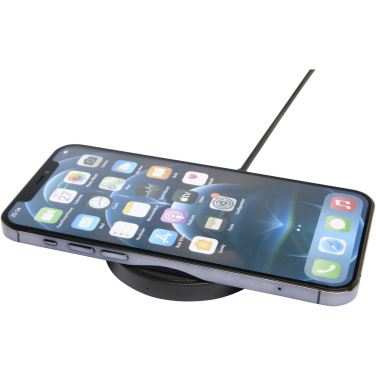 Logotrade promotional product image of: Freal 15W recycled plastic wireless charging pad