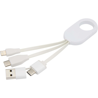 Logotrade corporate gift picture of: Troop 4-in-1 recycled plastic charging cable