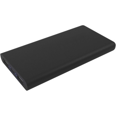 Logo trade promotional giveaways picture of: SCX.design P40 10.000 mAh light-up wireless rubber power bank