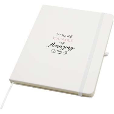 Logo trade promotional gifts image of: Spectrum Plus A5 hard cover notebook