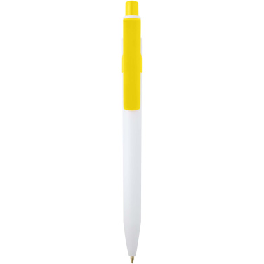 Logo trade promotional giveaways image of: Unica recycled plastic ballpoint pen (black ink)