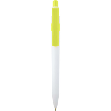 Logo trade advertising product photo of: Unica recycled plastic ballpoint pen (black ink)