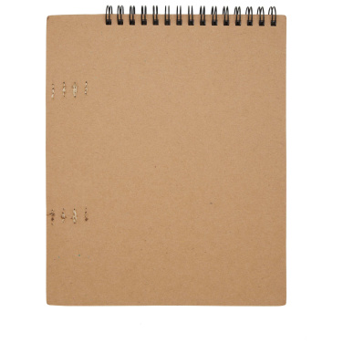 Logotrade promotional gift image of: Doodle A5 spiral soft cover notebook and crayon set