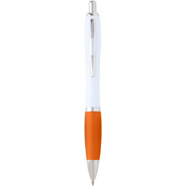 Logo trade promotional merchandise picture of: Nash recycled plastic ballpoint pen (black ink)