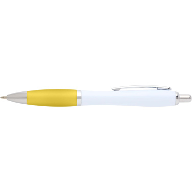 Logo trade promotional giveaways picture of: Nash recycled plastic ballpoint pen (blue ink)