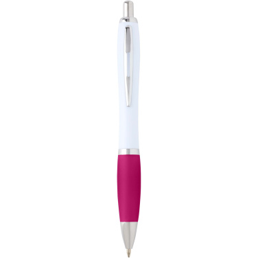 Logo trade promotional gifts image of: Nash recycled plastic ballpoint pen (blue ink)