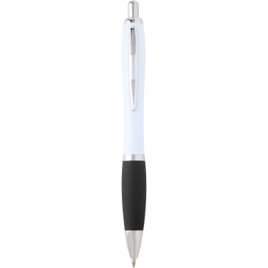 Logo trade business gifts image of: Nash recycled plastic ballpoint pen (blue ink)