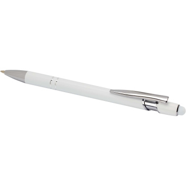 Logotrade promotional item image of: Kish ballpoint pen with silver finish (blue ink)