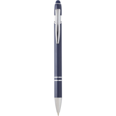 Logotrade promotional product image of: Kish ballpoint pen with silver finish (blue ink)