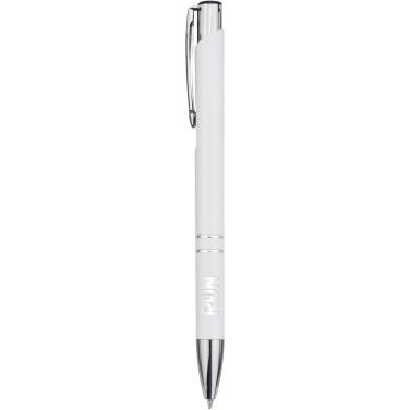 Logotrade promotional giveaway picture of: Moneta recycled aluminium ballpoint pen (blue ink)