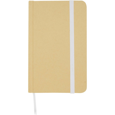 Logotrade promotional items photo of: Reed A6 recycled hard cover notebook with plain pages