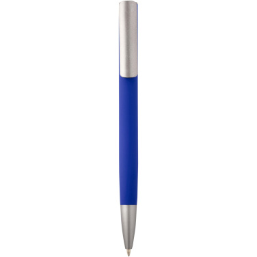 Logo trade promotional giveaways image of: Ziguur recycled aluminium ballpoint pen (black ink)