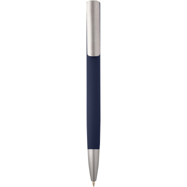 Logo trade promotional giveaways image of: Ziguur recycled aluminium ballpoint pen (black ink)