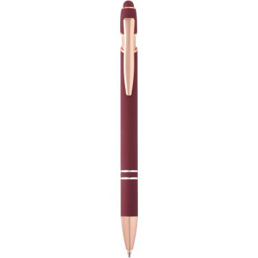 Logotrade promotional gift picture of: Nanna ballpoint pen with rose gold finish (black ink)