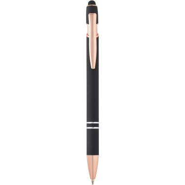 Logo trade promotional gifts picture of: Nanna ballpoint pen with rose gold finish (black ink)
