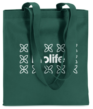 Logo trade promotional merchandise picture of: 80gr/m² nonwoven shopping bag