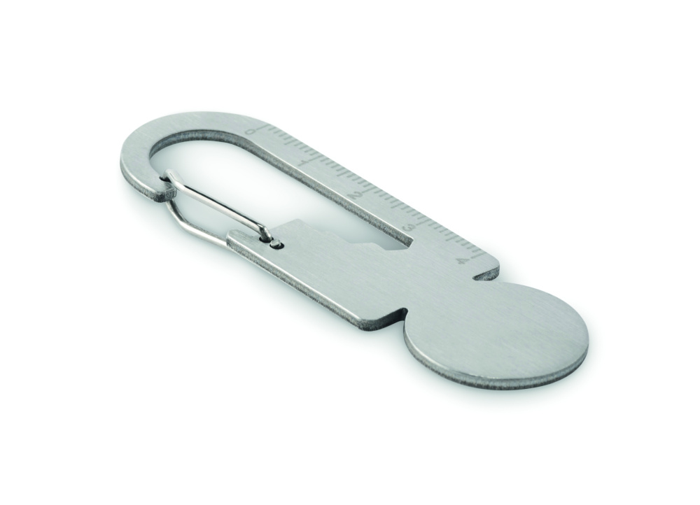 Logo trade advertising product photo of: Multifunctional key ring token