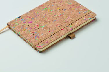 Logotrade corporate gift picture of: A5 cork coloured notebook