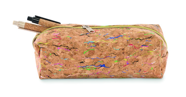 Logotrade promotional items photo of: Coloured cork pencil case