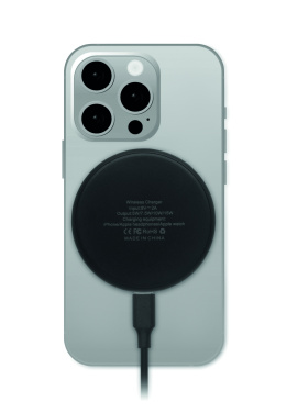 Logo trade promotional gift photo of: 3 in 1 wireless charger 15W