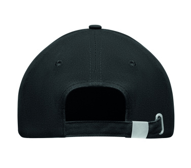Logo trade promotional merchandise image of: 5 panel LED cotton cap 220gr/m²