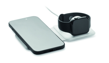 Logotrade promotional giveaway image of: 2 in 1 foldable charger 15W