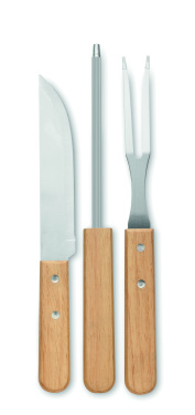 Logotrade corporate gift image of: Stainless steel barbecue tools
